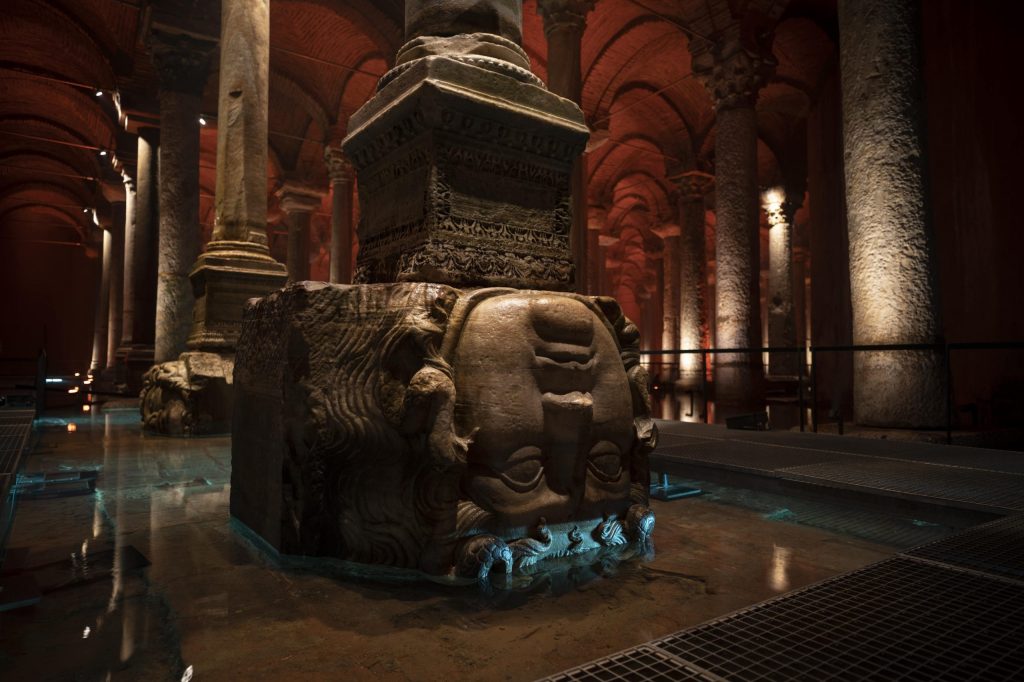 Self-guided basilica cistern audio tour with Funİstanbul Guide